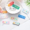 Qiaoxi brand hair clips for early retirement, diy acrylic key chains, decorative accessories, handcrafted semi-finished products details Picture